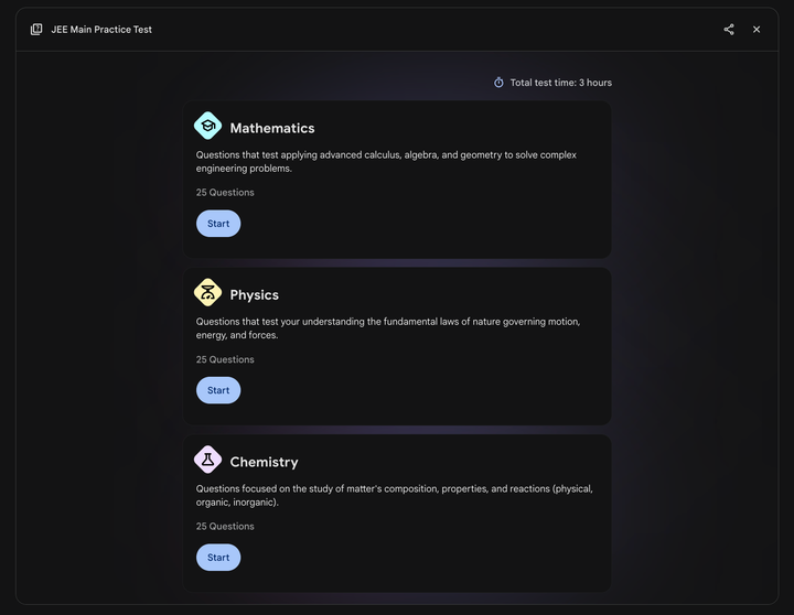 Crack JEE for Free with Gemini! 🚀